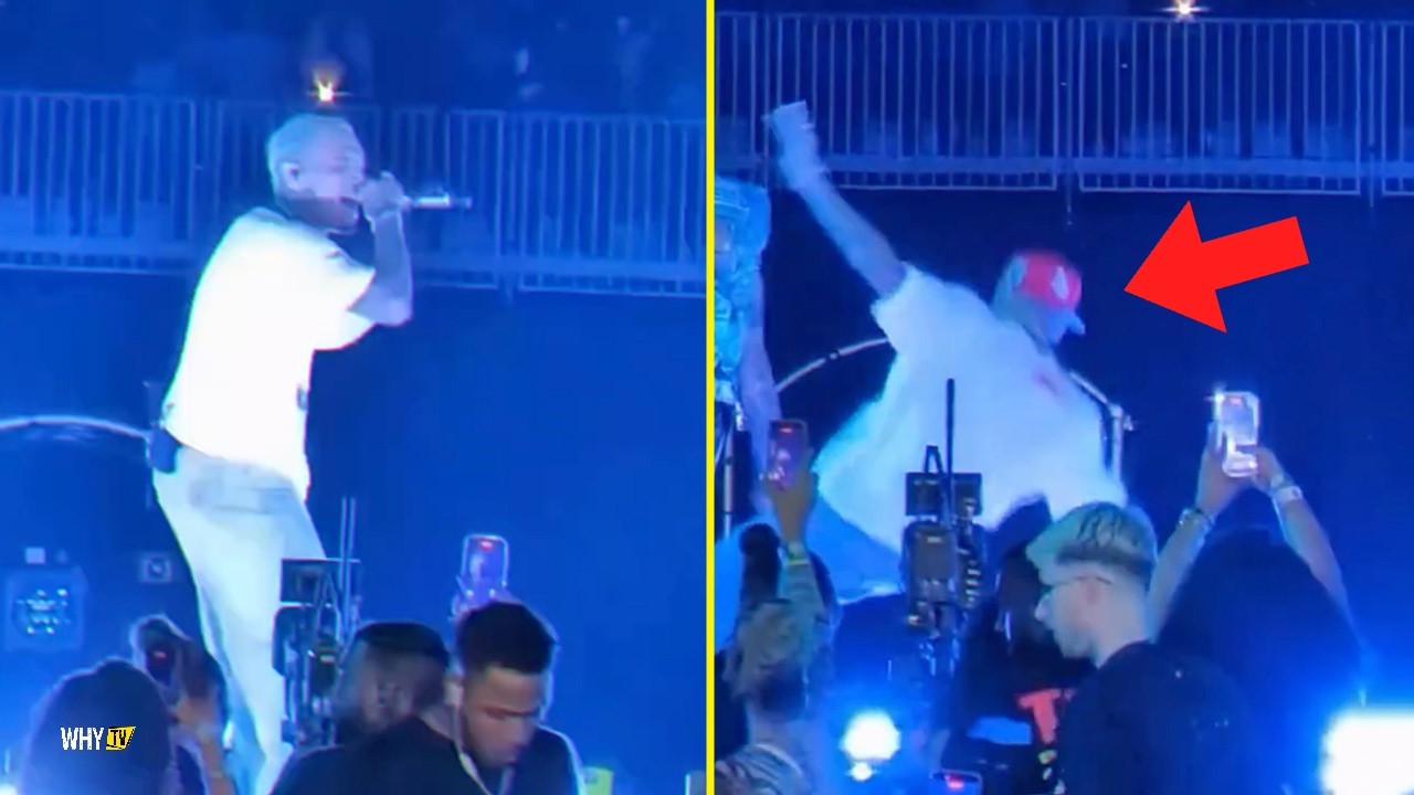 🚨😳 Chris Brown TAKES a BRUTAL FALL On Stage 💥👀 The Crowd REACTED Instantly… You Have to See This 🔥