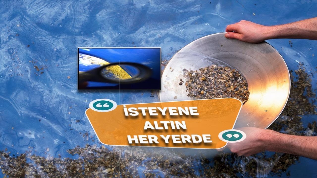 Dereden Kaç Gram Altın Çıktı? Altın Araştırmacısı Serkan Ülgen Derede Altın Aramayı Anlatıyor