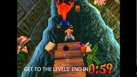 Crash Bandicoot 2 - Hang Eight: 1st Clear Gem [All Gems Walkthrough]