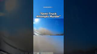 Entitled Truck Driver Cuts Off Woman
