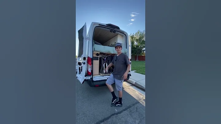 Caravan conversion mountain bike rack. With VADANIA VD2576 Heavy Duty Drawer Slides with Lock✨