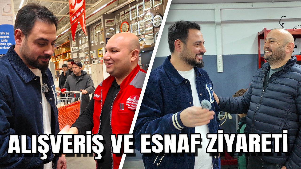 DÜKKAN ALIŞVERİŞİ VE ESNAF ZİYARETLERİ! | NİMOTECH