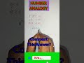 🔥Number Analogy//Number Analogy Reasoning Tricks//Number Analogy Reasoning#maths #mathematics