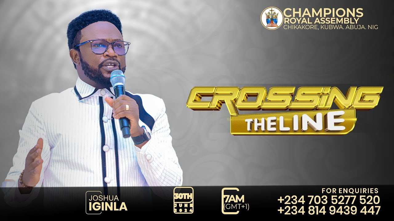 CROSSING THE LINE LIVE SERVICE WITH JOSHUA IGINLA