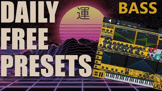 Daily Free Presets 024/365 - Bass House Bass in Serum