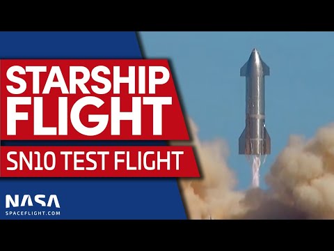 LIVE: Starship SN10 Flight Test