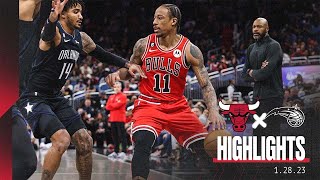 HIGHLIGHTS: DeRozan, LaVine \& Vučević lead Bulls to a 128-109 win in Orlando 128-109 | Chicago Bulls