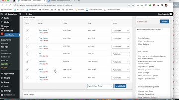 How do I create a page where users can edit their profile on WordPress