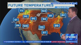 Heat wave to hit Midwest, South this week | NewsNation Prime