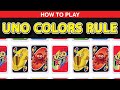 Uno Colors Rule Quiz