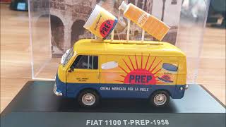 Diecast Fiat 1100 T, 1:43 Scale, Altaya Fiat 1100t 1 43