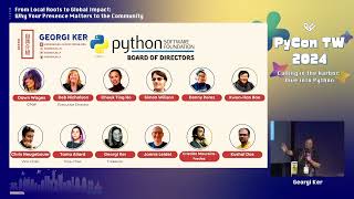 [ DAY1 R0_Keynote ] From Local Roots to Global Impact: Why Your Presence Matters to the Community