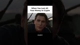 If You Lost All Your Money in Crypto, What’s Your Next Move? #cryptomemes