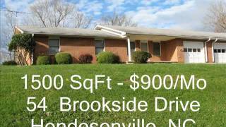 Hendersonville, NC - Duplex for Rent