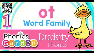 OT | Word Family | Duckity Phonics | Phonics Garden