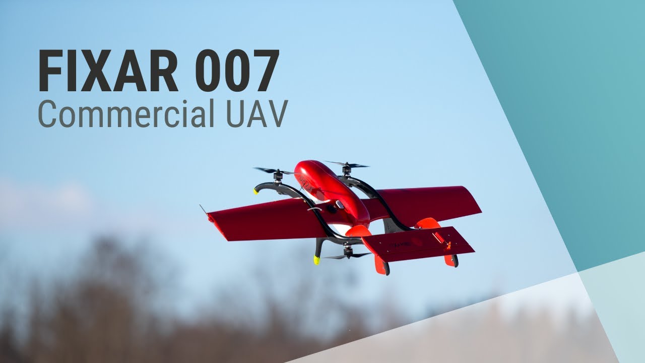 完全自律型VTOL固定翼ドローン FIXAR 007 | SkyLink Japan (スカイ