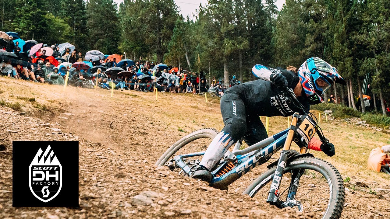 Scott Factory Racing SCOTT DH Factory in Andorra - 2023 World Cup #4 - YouTube