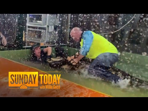 Man Jumps Into Gator Tank To Save Handler, And More Highs And Lows