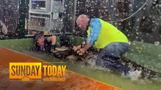 Celebrity Man Jumps Into Gator Tank To Save Handler, And More Highs And Lows Wealth