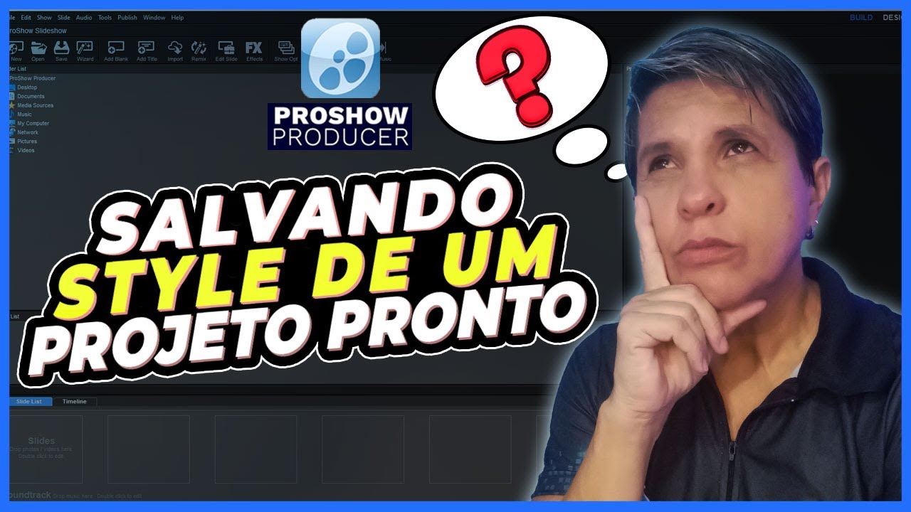 TUTORIAL DE COMO SALVAR STYLES NO PROSHOW - PARA INICIANTES