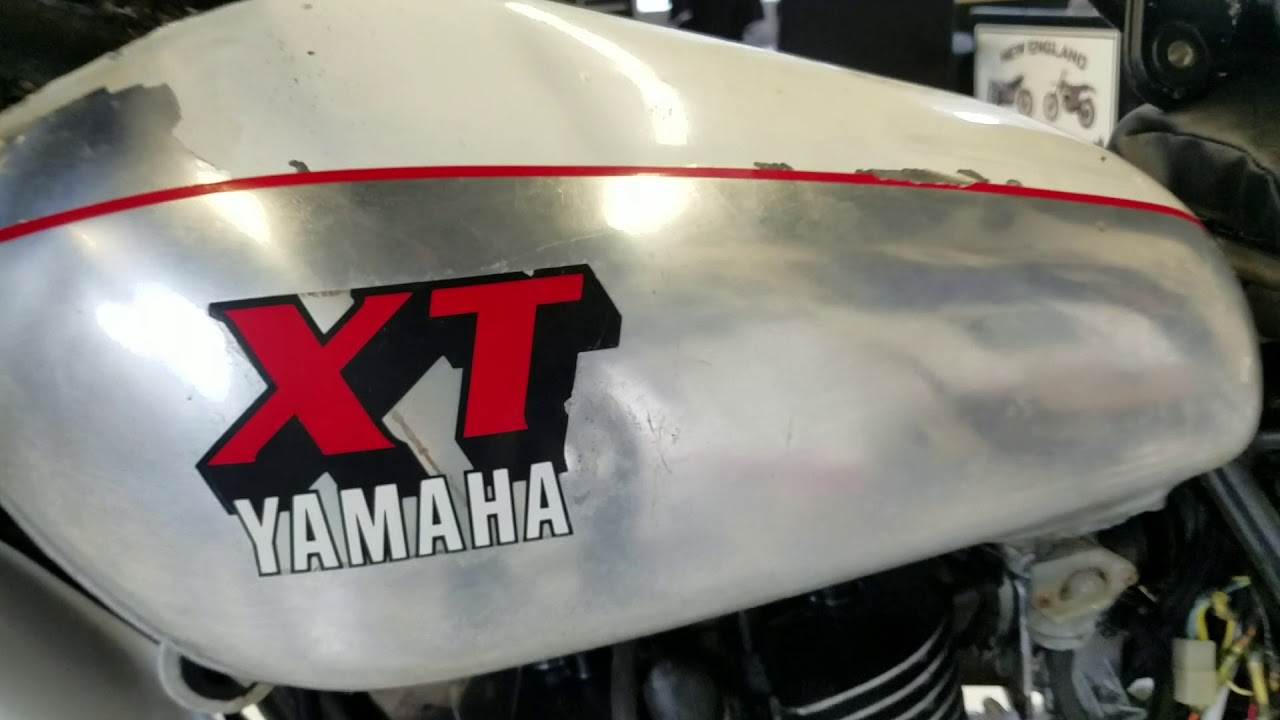 new england motorcycle museum in rockville ct 1979 YAMAHA XT500 ENDURO