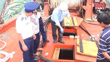 Bộ Tư lệnh Vùng Cảnh sát biển 3 tạm giữ tàu chở 46 ngàn lít dầu DO không rõ nguồn gốc