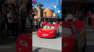 Lightning Mcqueen At Disneyland Paris