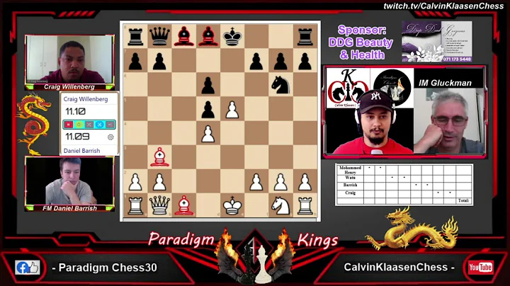 Paradigm Kings | Match 3 | D. Barrish vs C. Willen...