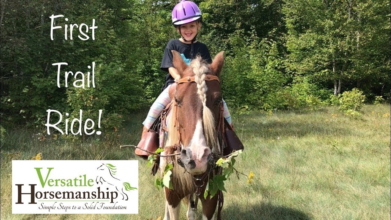 EPIC first trail ride! // Versatile Horsemanship