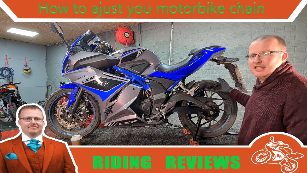 How to Properly Adjust the Chain Tension on Your Motorcycle YouTube
