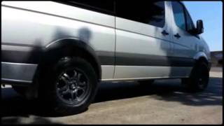 Mercedes Benz Sprinter Van on 18 ATX wheels by Wheels N Motion