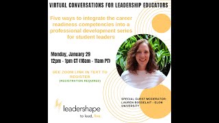 Virtual Conversations for Leadership Educators - Lauren Bosselait