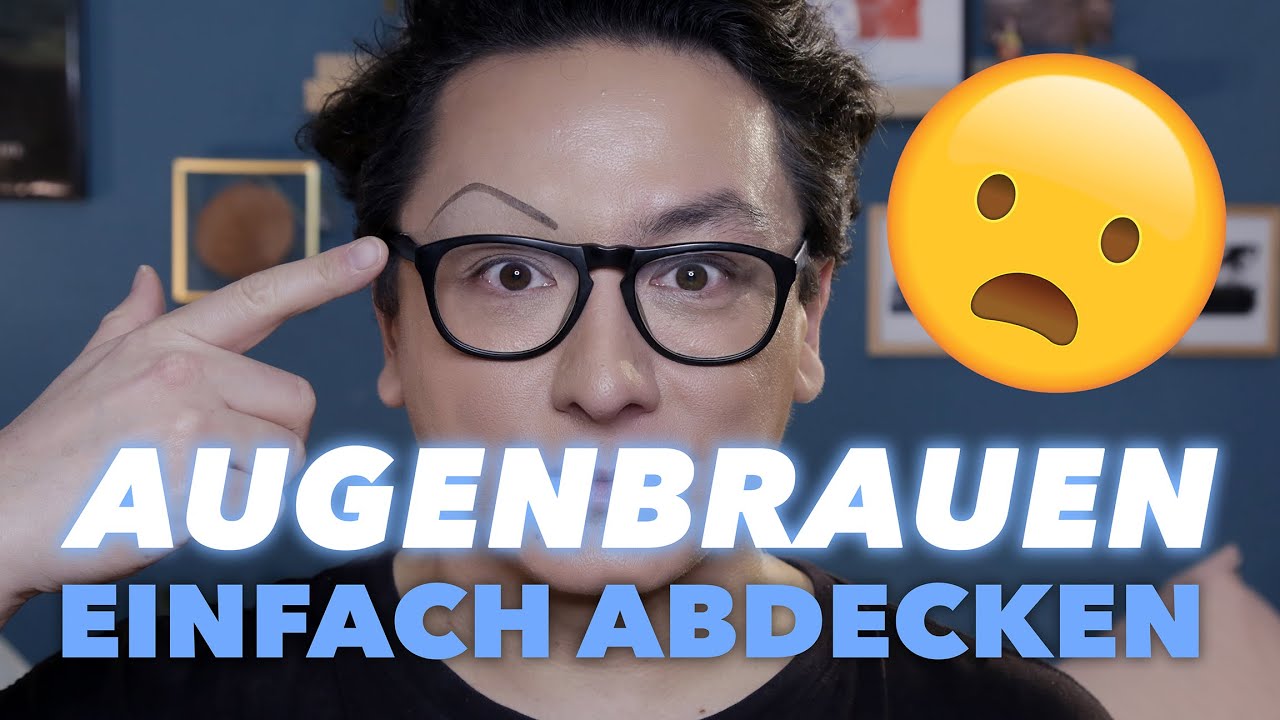 😧 Augenbrauen abdecken 🤩 Ein Drag Queen Basic // velvet.pop