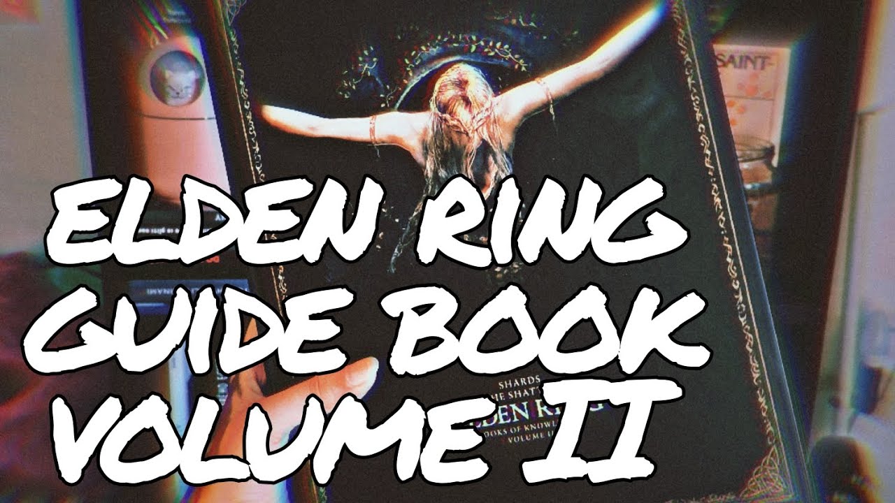 Elden Ring books of knowledge volume II unboxing