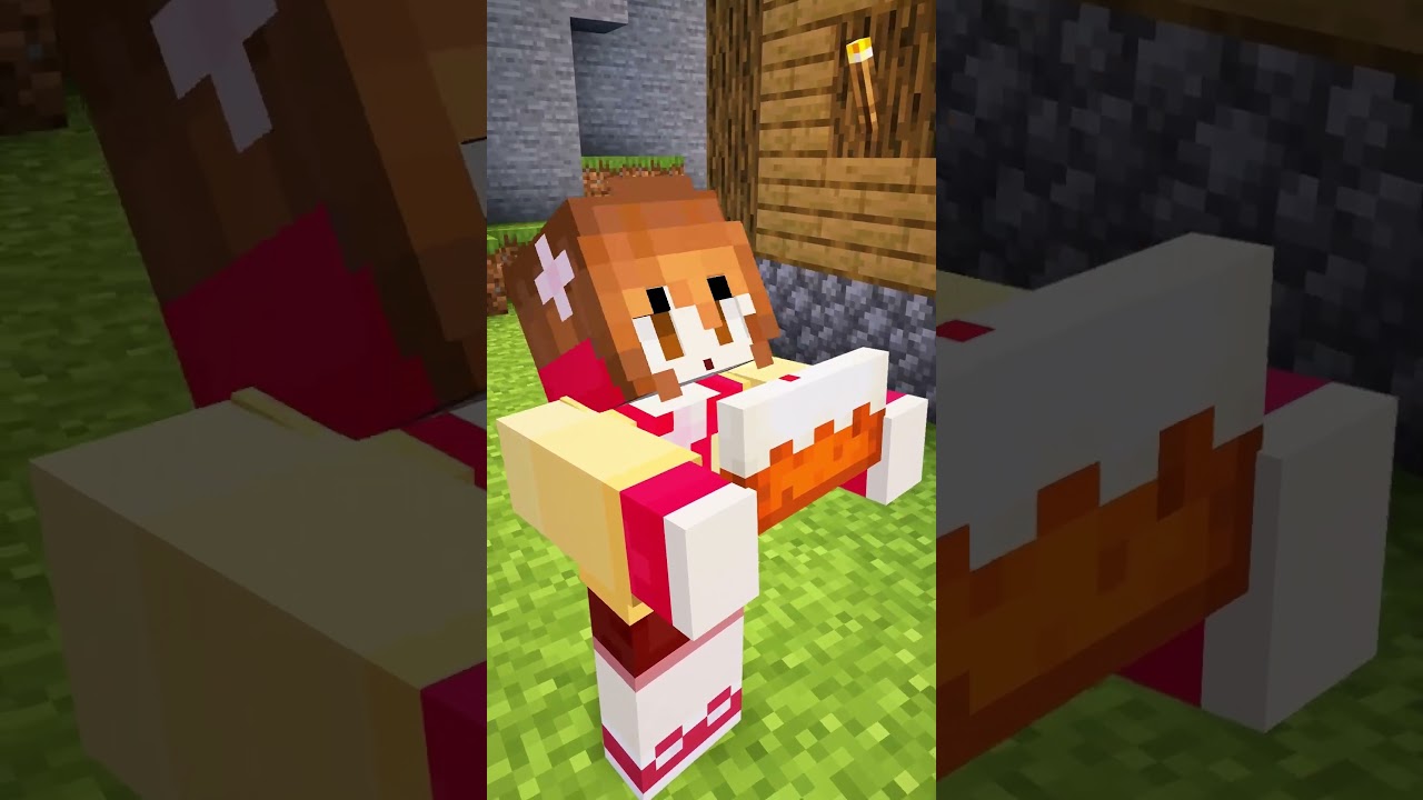 Minecraft But SWIPE To Win! #shorts