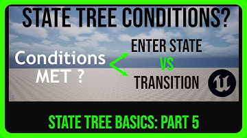 UE5 State Tree Conditions Explained: Part 5 Basics