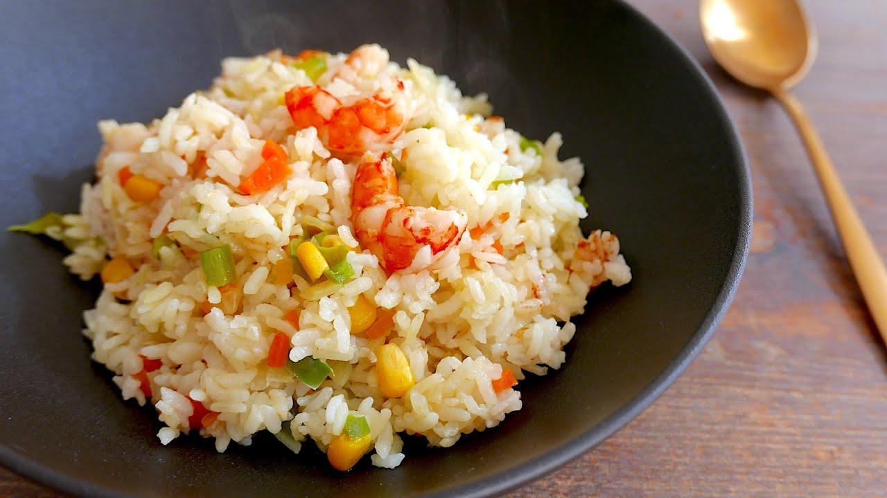Shrimp Pilaf Rice Japanese Recipe wa's Kitchen YouTube