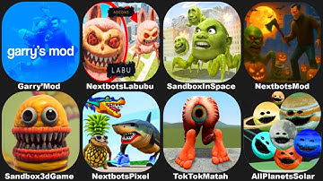 NEXTBOTS IN PLAYGROUND MOD NEW UPDATE HALLOWEEN ALL PLANETS WAKE UP,SANDBOX IN SPACE LIN GANG MELON