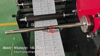 DABA Two-Head Full-Servo Full Rotary Die Cutting Slitting Machine Ship to #guatemala