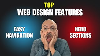 Top Web Design Features That Convert Navigation and Hero Sections