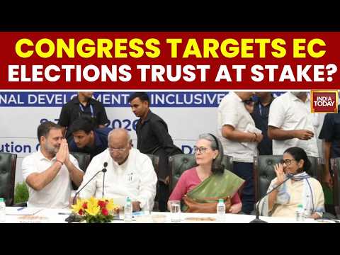Congress Targets EC After CWC Meet; BJP Hits Back At Rahul Gandhi Over Election Claims | CEC News