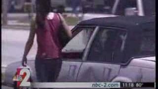 Long day spent watch fake prostitutes trick guys into getting
arrested. shot and edited by yours truly aired in the 11pm newscast
here southwest florida.