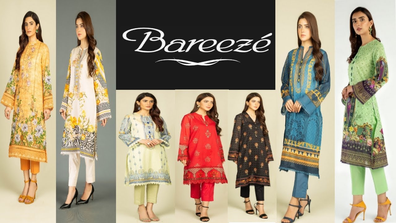 Bareeze Summer Collection 2021 // Bareeze Lawn design 2021 // Bareeze lawn Sala // AllFashionison //