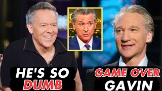 Greg Gutfeld And Bill Maher Completely Destroy Gavin Newsom Live On TV