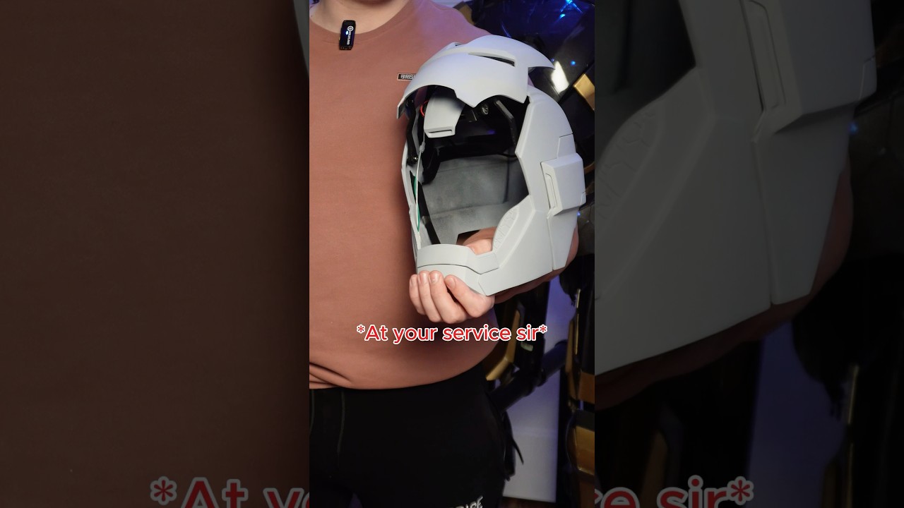 #DIY voice recognition in my #ironman helmet! #shorts #3dprinting #ironmancosplay #disney #marvel