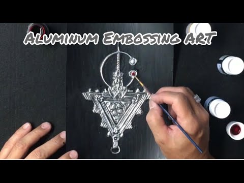 How To Emboss Aluminum تزرزيت