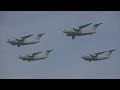 美保基地航空祭2018/C-2(4機)展示飛行