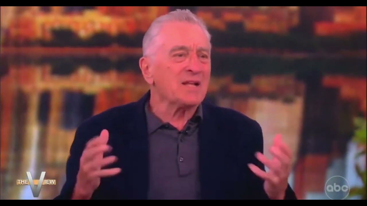 Robert De Niro went off on Trump today on The View….apparently it was so savage....