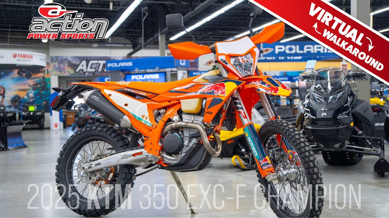 2025 KTM 350 EXC-F Champion Edition | Virtual Walkaround