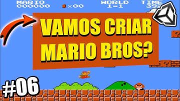 🔥Como CRIAR MARIO na UNITY | Criar MORTE DO JOGADOR na Unity | Criar MORTE DO INIMIGO na Unity - #06